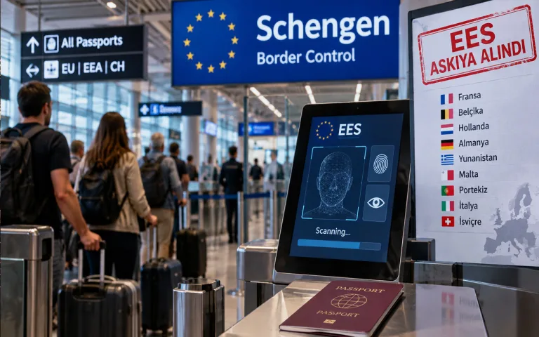 Schengen yolcularını ilgilendiriyor: 9 ülkeden EES kararı