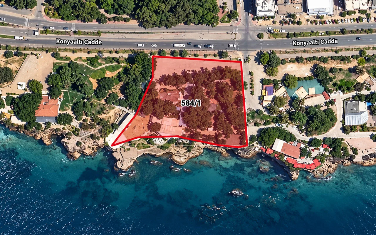 Karayollarından Antalya’nın sahil ilçesinde 576 milyon TL’lik arsa satışı