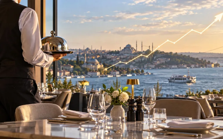 İstanbul’da Otel ve Lokanta Fiyatlarında Eylülde Yüzde 2,42’lik Artış